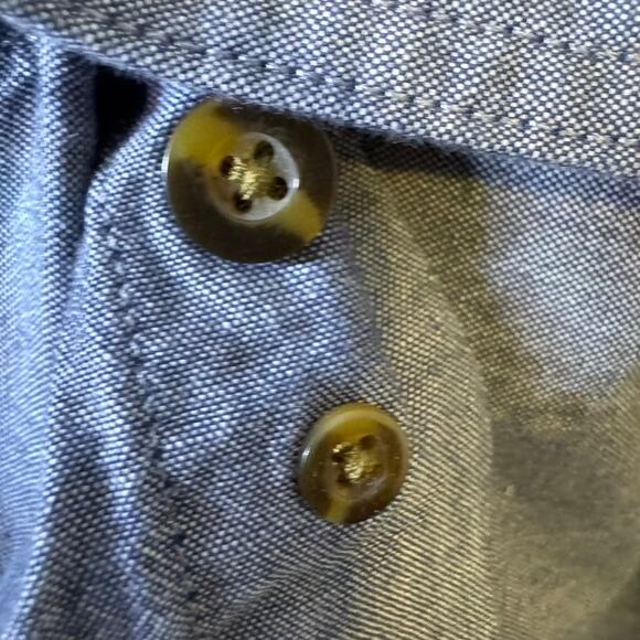 Carhartt Button Down Shirt Mens XL Loose Fit Workwear Chambray Midweight NWT - Picture 5 of 12